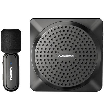 Newmine U-238 Wireless Lavalier Microphone Amplifier & Bluetooth Speaker CN Plug (adapter Included)