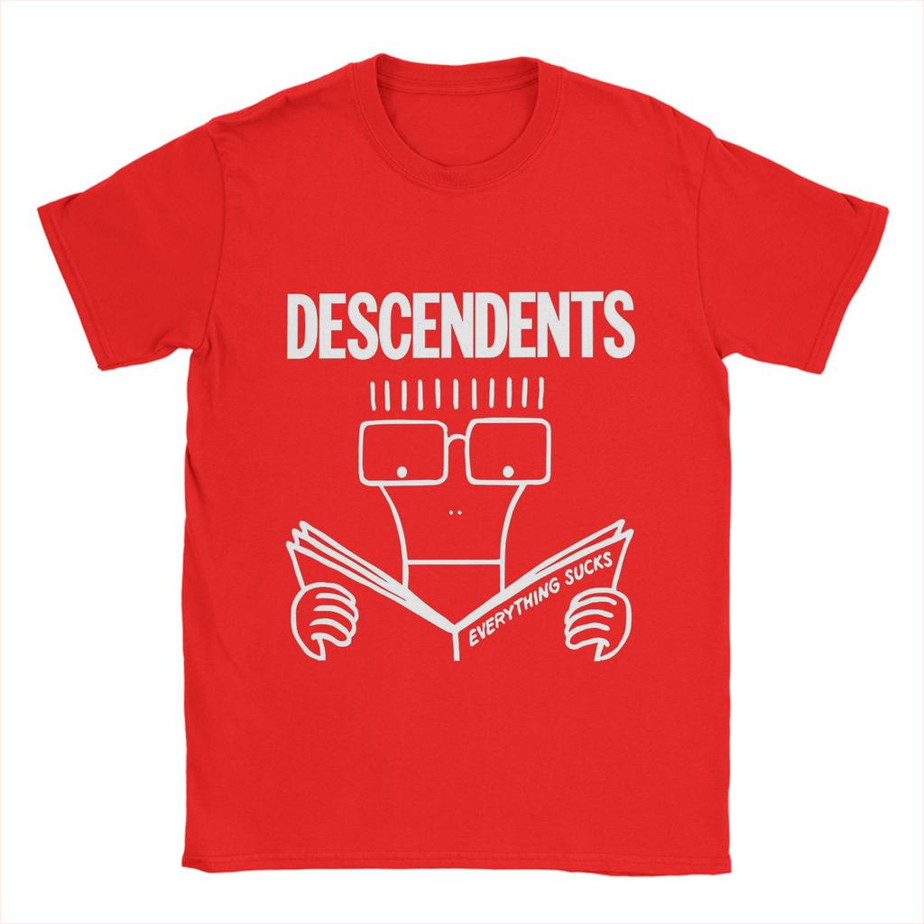Descendents Band T Shirt Summer Cotton T Shirts For Men Leisure Design Tshirt Short-Sleeve Aesthetic Tees