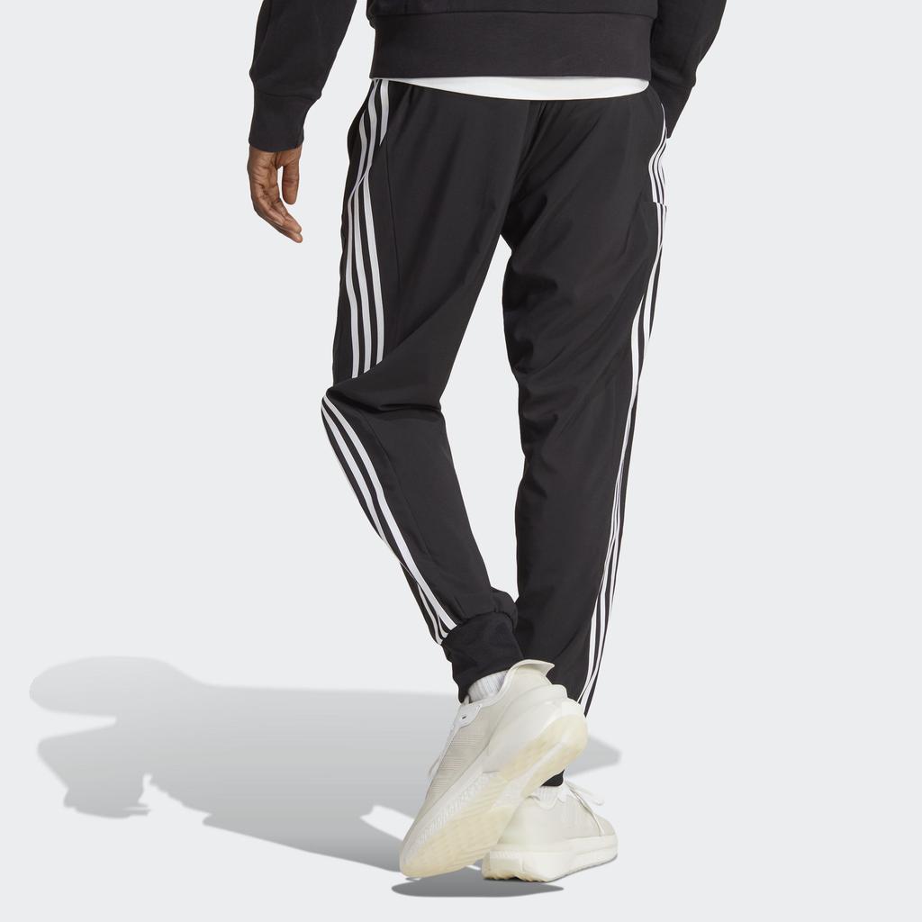Adidas Aeroready Essentials Three-Stripes Drawstring Joggers Men Bottoms Black IC0041
