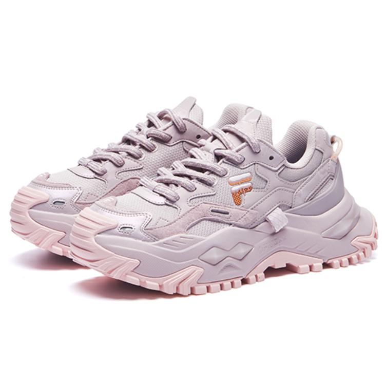 FILA FUSION Bianco Fob Sneakers 'Lilac Pink' Women's (Unisex) Chunky Sneakers T12W221303FVV