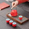 Business Style Chinese Ceramic Teapot Tea Set