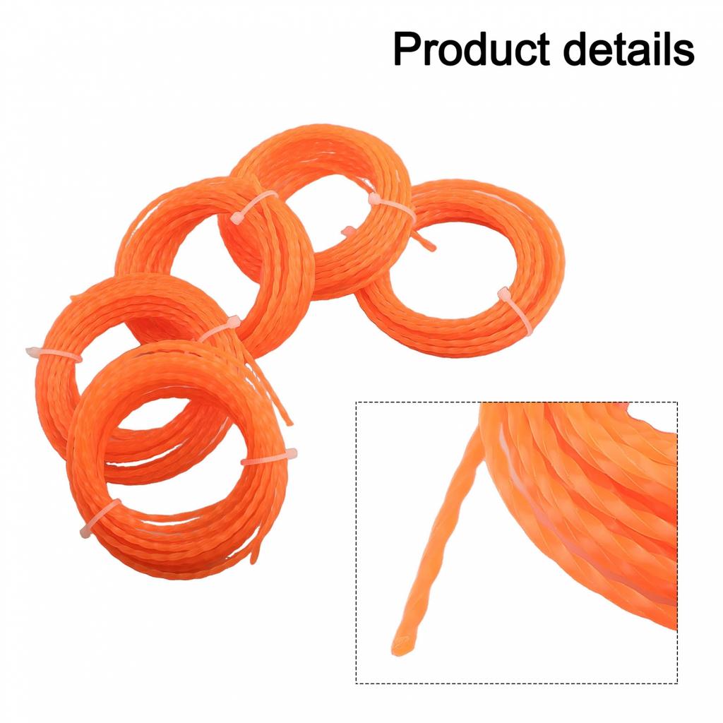 Seil Stroh Schnurtrimmer Teile 0,095 Zoll 100% Neu