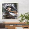 Attack Titan Customize Your Name Diamond Painting Round Diamond Diy Frameless Holiday Artwork Suitable For Home Office Wall Decoration