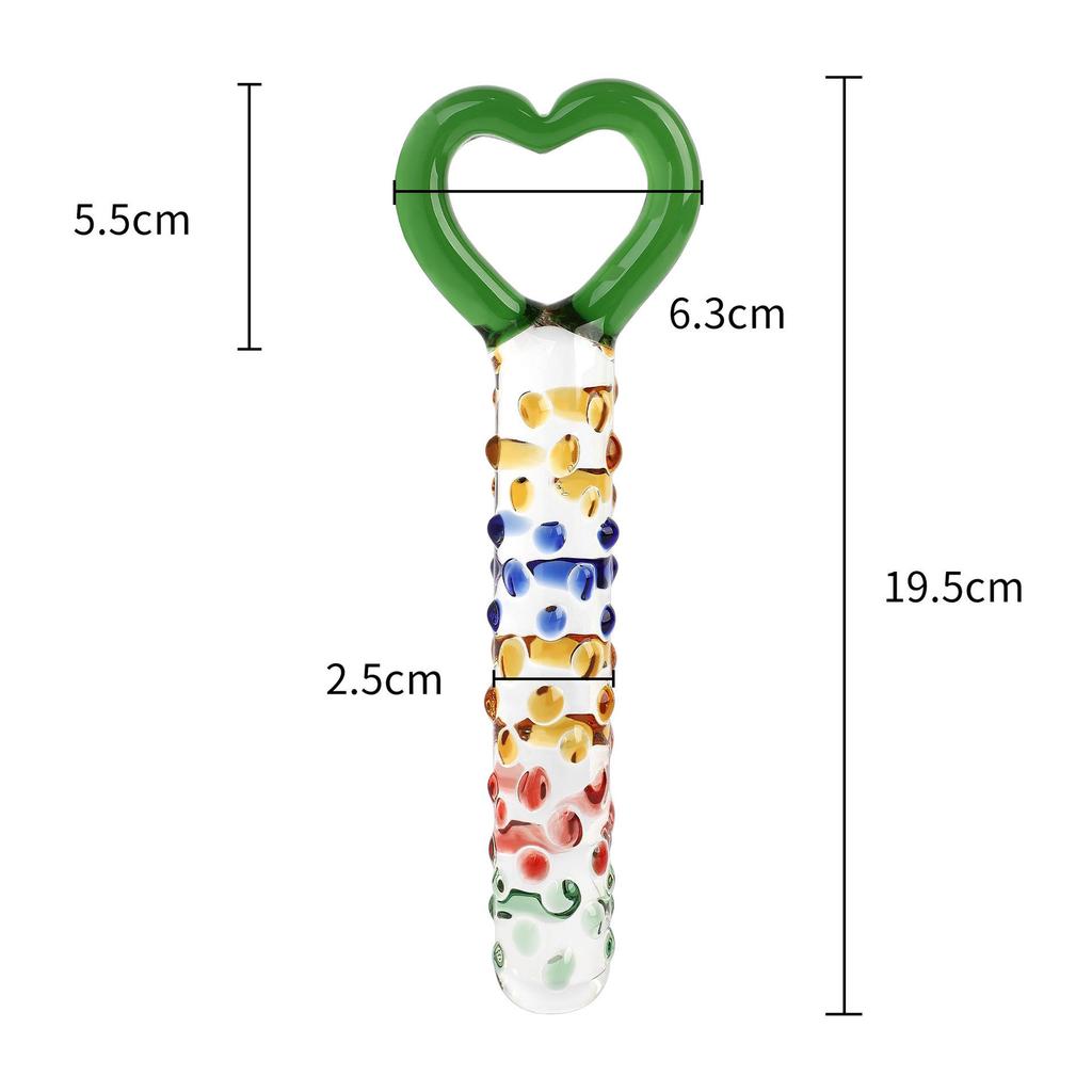 SM Erotic Crystal Dildo & Anal Plug Massager