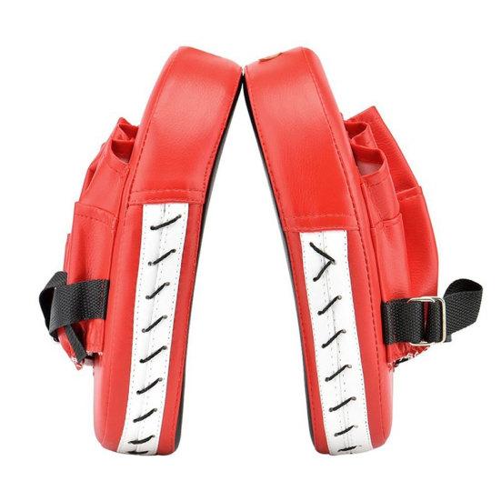 1 Pair Boxing Focus Punching Pad Hand Target Training Fight Faux Leather Gloves
