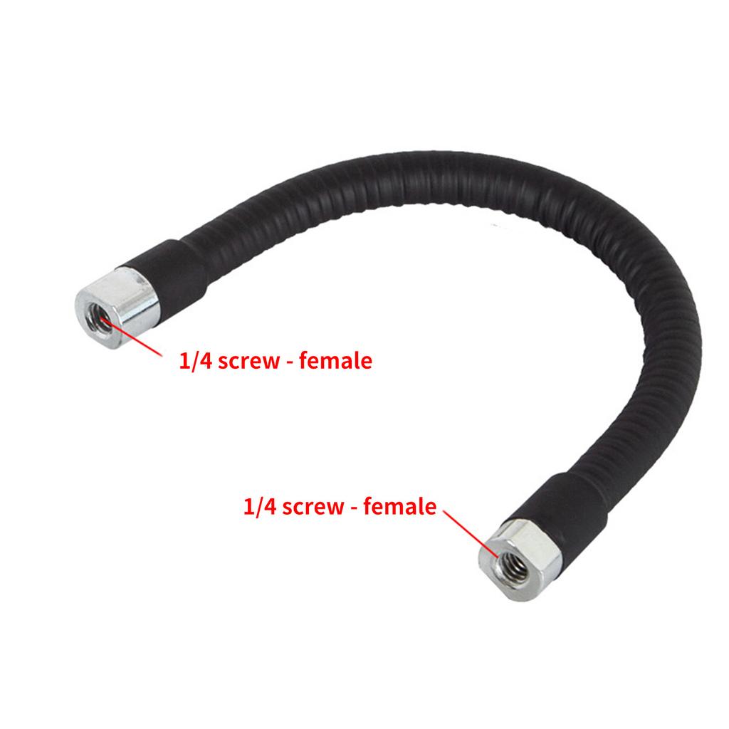 1/4 Inch Female To 1/4 Inch Female Mount Phone Holder Universal Bracket Flexible Clamp Long Arms Mount Clamp Bracket