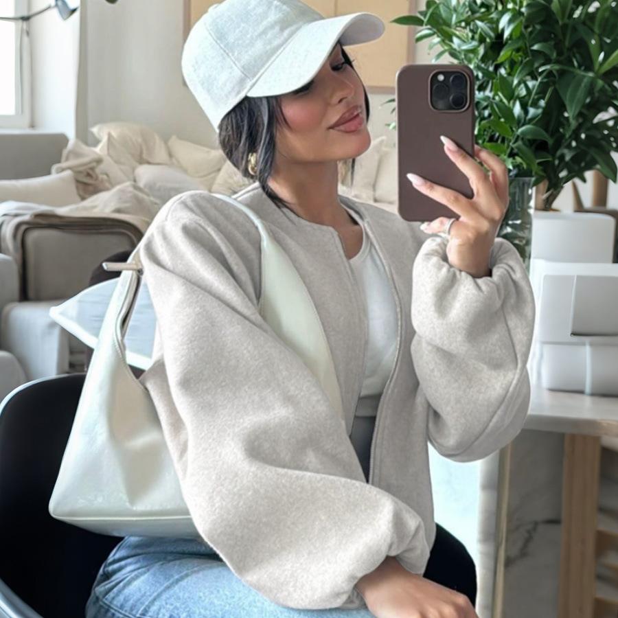 Bomber Jacket Short Jacket Women's Autumn American Jacket Women's Baseball Uniform School Jacket