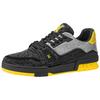 Lv Trainers 'Black Grey Yellow Crystals' 1A9JXJ
