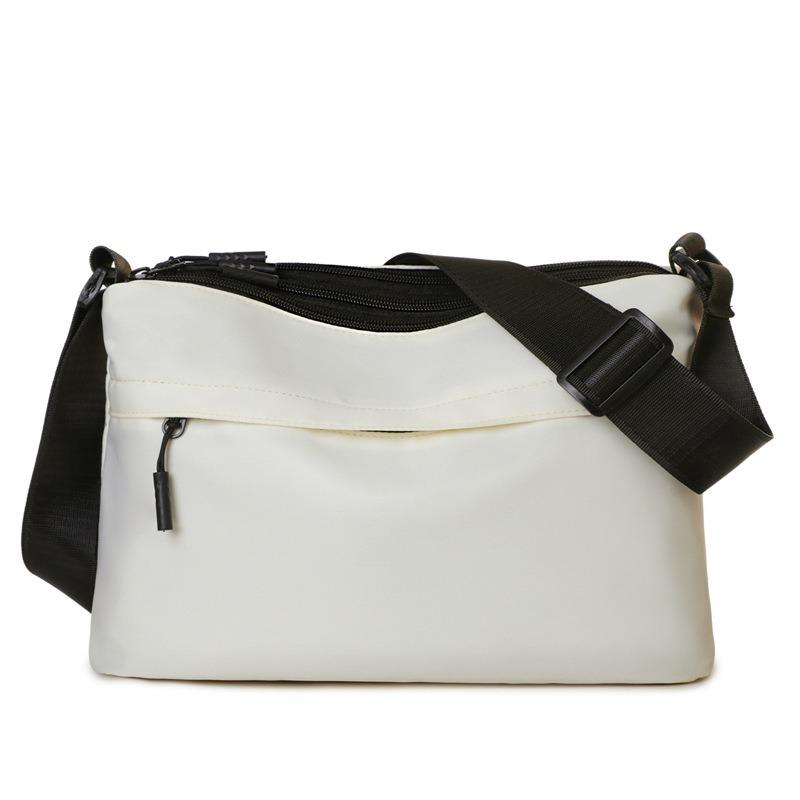 Men's Messenger Bag Simple and Fashionable Shoulder Bag Large Capacity Anti-splashing Leisure Sports Travel Small Square Bag
