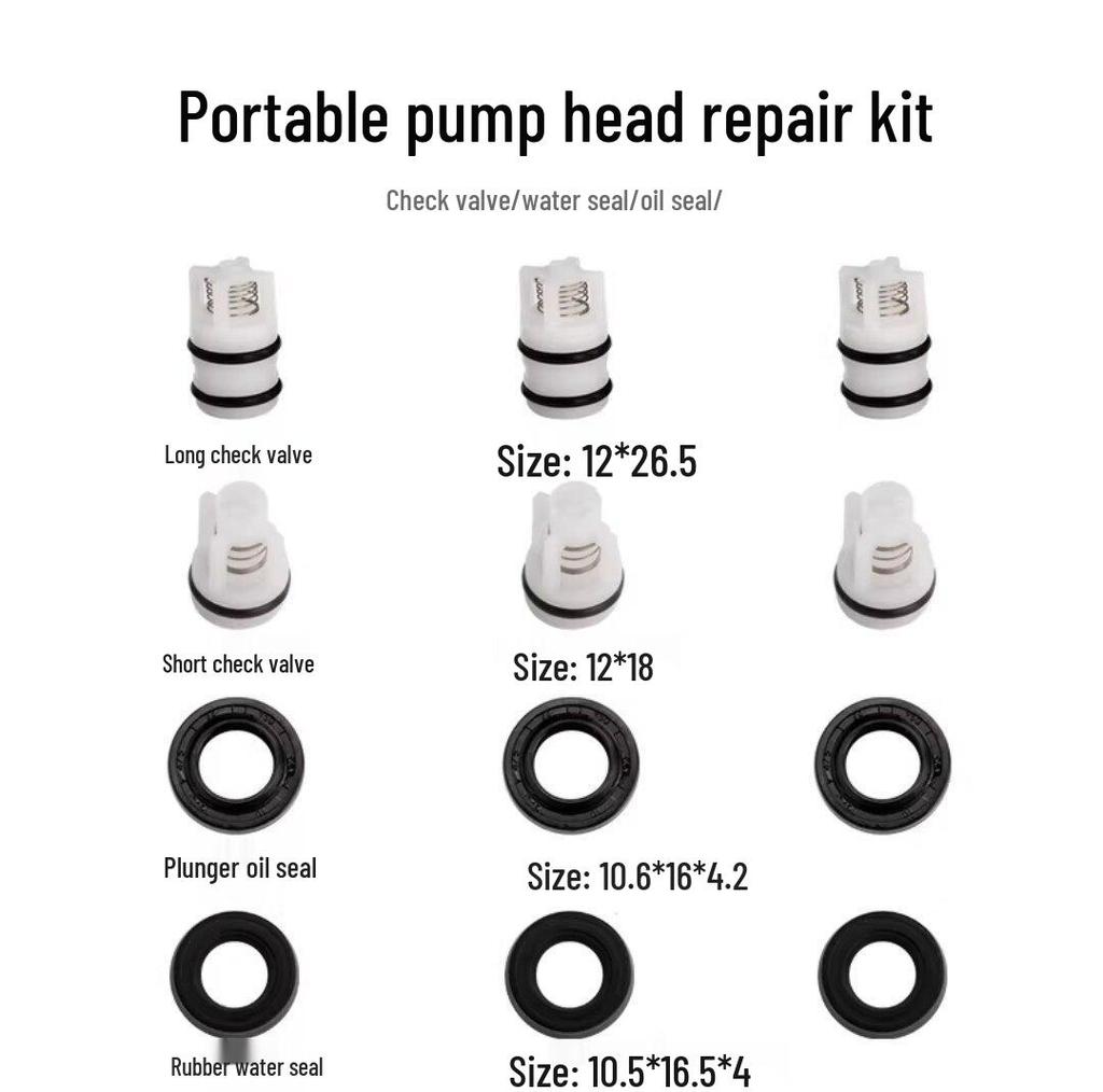 Morgana High-Pressure Car Washer Pump Head Assembly Set - Complete Car Washing Accessories