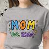 Fun Parenthood T-shirt | Mom Est. 2026 Novelty Tee