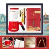 Pabei Oriental Style Ceramic Office Gift Set