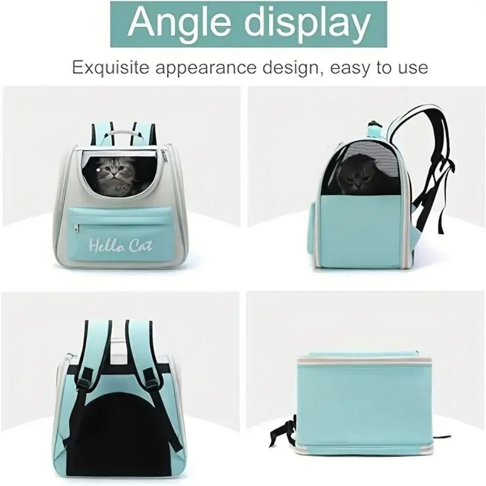 Creative Travel Puppy Bags Breathable Cat Carrying Bag Pet Backpack Carrier  Cat Supplies