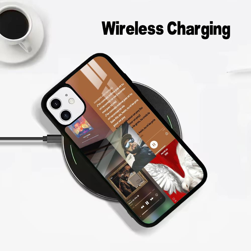 Rapper from Blois-N-Niro For IPhone17 16 15 14 13 12 11 Plus Pro Max Plus Wireless Charger Phone Case