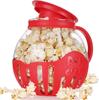 Microwave Popcorn Maker – High Borosilicate Glass Jar, 2.25QT