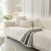 Cream Wind Sofa Cushion Non-Slip Four-Season Universal  New Chenille Seat Cushion Autumn And Winter Beige Cover Towel