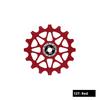 ENLEE Ceramic Bearing Bicycle Rear Derailleur Jockey Wheel AL MTB Guide Pulley 11T 12T 14T 16T Road Bike Guide Roller 4mm 5mm