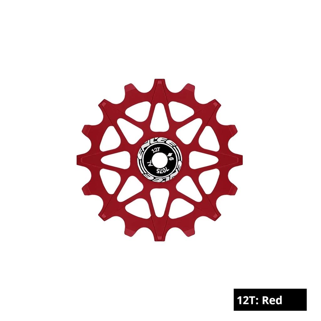 ENLEE Ceramic Bearing Bicycle Rear Derailleur Jockey Wheel AL MTB Guide Pulley 11T 12T 14T 16T Road Bike Guide Roller 4mm 5mm