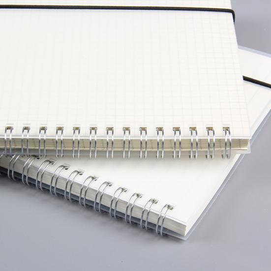 A5/A6 Spiral Book Coil To Do Notebook Blank Grid Line Paper Diary Stationery