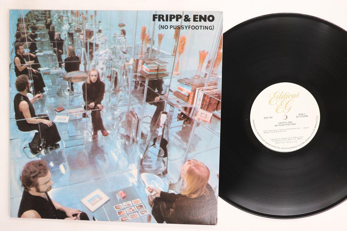 Виниловая пластинка FRIPP  ENO  No Pussyfooting EGS102 EDITIONS EG 1980 США Рок Б/у