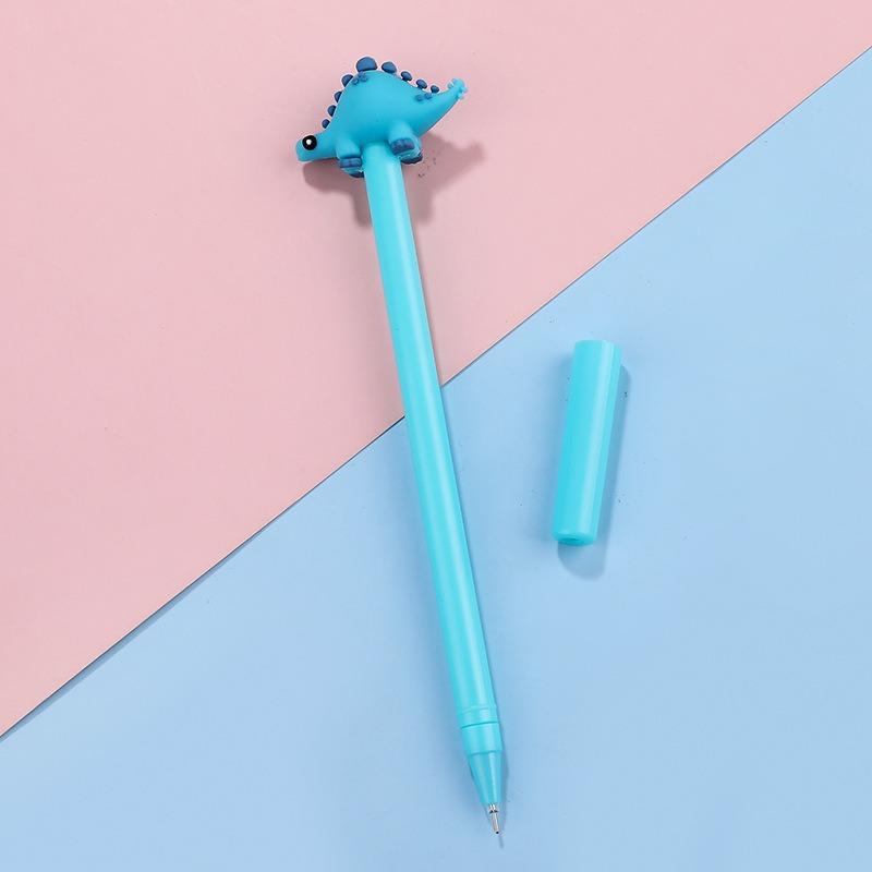 10Pcs Dinosaur Neutral Pen for Smooth Writing, Suitable for Office Work, Problem Solving, Signature Writing, Diary, Note Taking, Student Classroom Pri