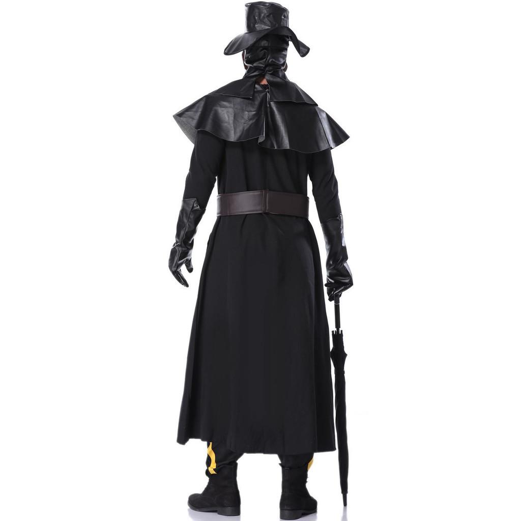 Dark Dungeon Inspired Plague Doctor Costume For Men M-xl Ideal For Halloween Parties