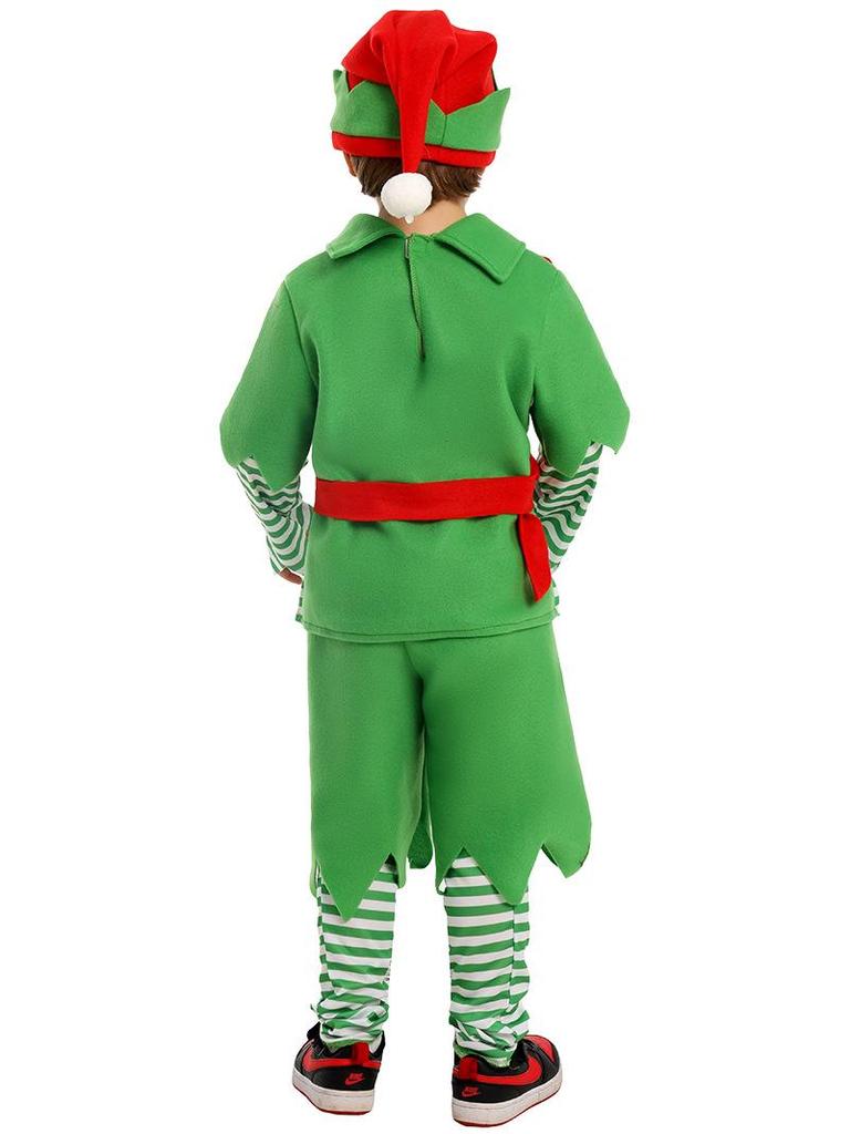 Kids' Christmas Elf Costume for Parties & Performances
