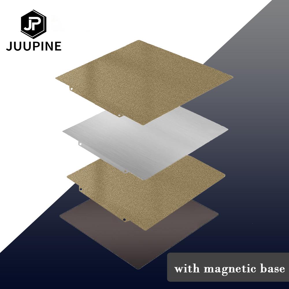 Magnetic Bed Pei 300x300 Pei Magnetic Build Plate Double Sided Pet Pei Spring Steel Sheet Heatbed 300x300 For KINGROON KP5L 300x300mm