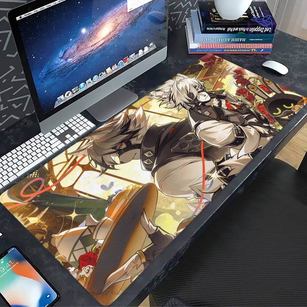 Von L-Lycaon Anime Zzz Game Mousepad Non-slip Suitable For Office Computers Laptops E-sports Game Desk Mats XXL Keyboard