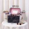 Large Capacity Advanced PU Leather Makeup Bags Fashion  Women's Travel Multiple Models Portable Makeup Box Portable Storage Bags