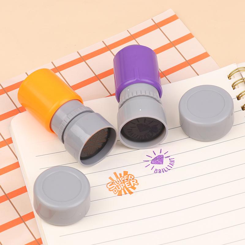 Cartoon Praise Fun Stamp Kindergarten School Reward Stamp Funny Seal Stamps Classic Reward Seal Creative Novelty Toys