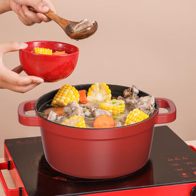 Kobach Colorful Enamel Soup Pot