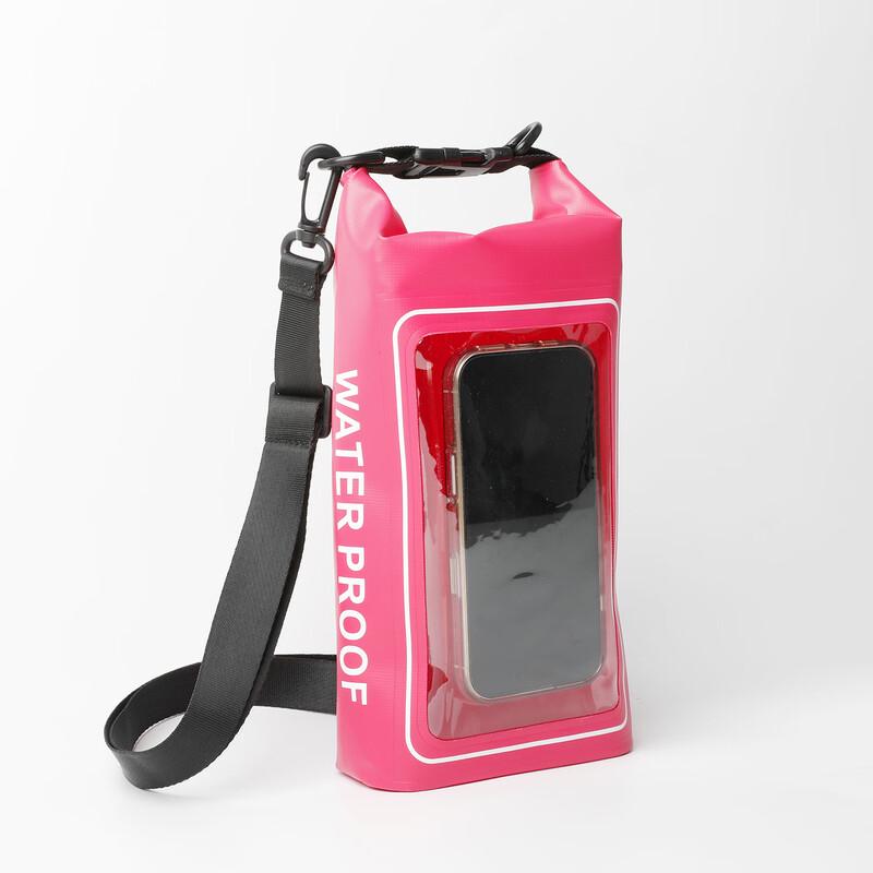 MARJAQE Outdoor 2-in-1 Waterproof Dry Bag with Touchscreen Phone Pouch