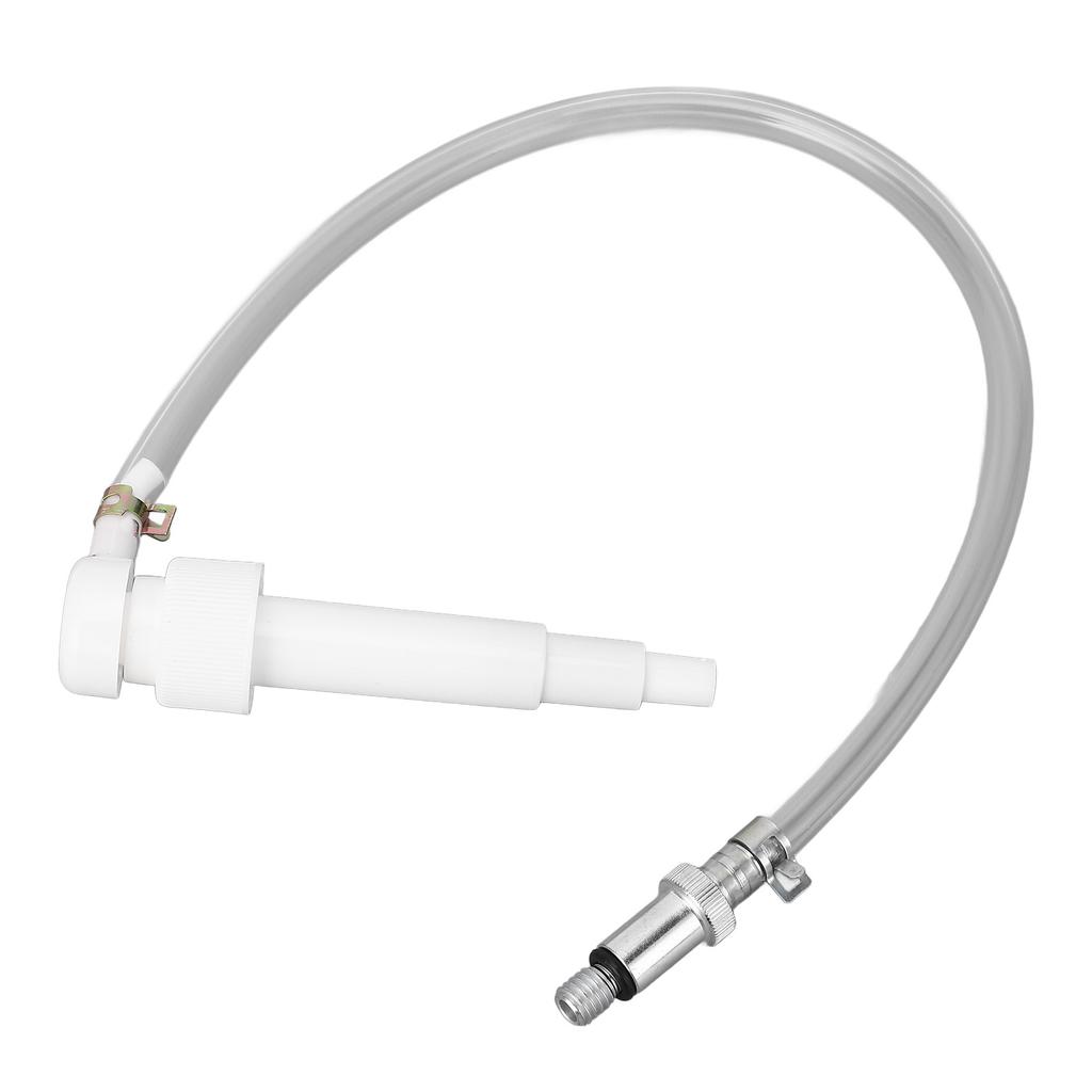 Lower Unit Gear Oil Pump with 8mm 10mm Adapter 3 8in Metal Swivel High Efficiency Gear Lube Pump for Standard Quart