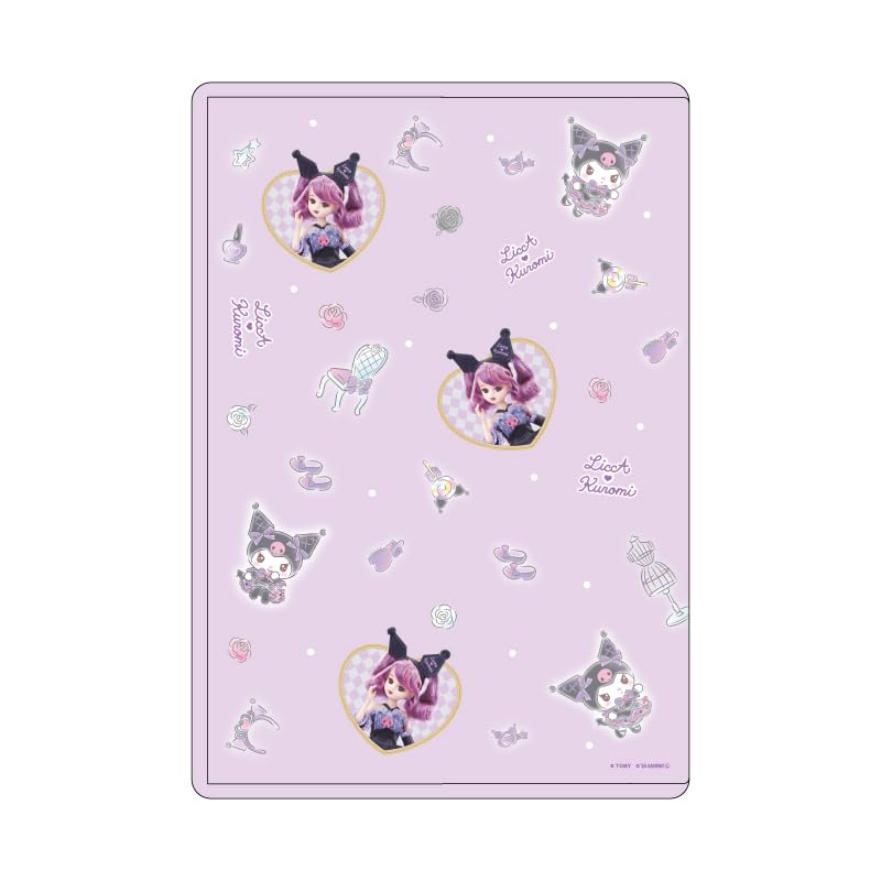 LiccA x Sanrio Characters 02 Licca-chan & Kuromi Персонаж Прозрачный Чехол
