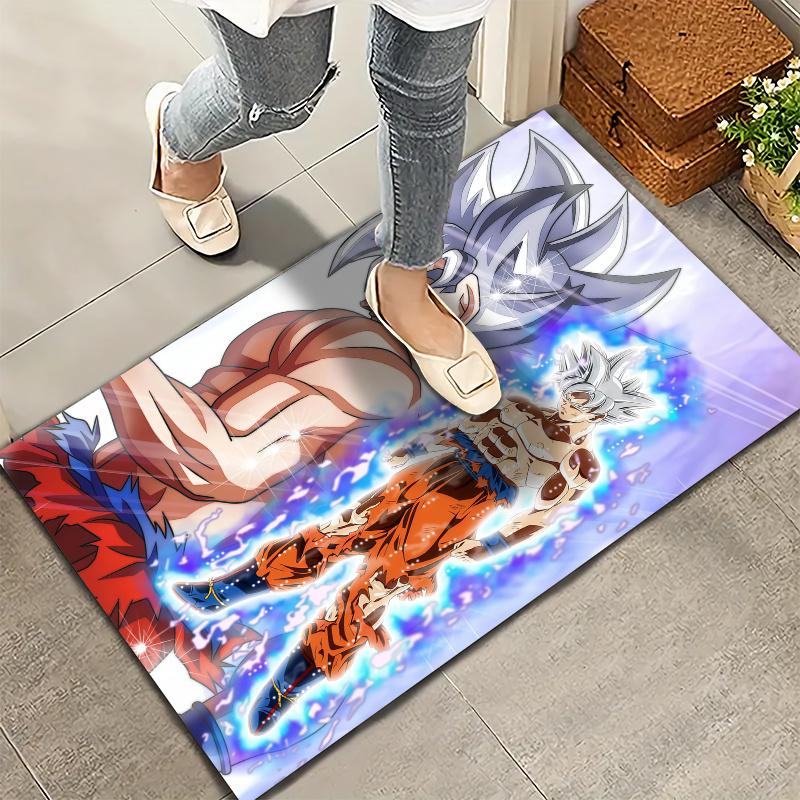 Tappeto Dragon Ball Z per Soggiorno Camera da Letto Casa Decorazione Divano Tappetino Antiscivolo per Gioco Bambini