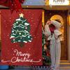Christmas Decorative Hanging Tapestry Room Backdrop Photo Props Wall Tapestry Xmas 2025 New Year Hanging Cloth