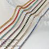 EManco Elegantes Geburtsstein-Tennisarmband mit Zirkonia-Diamanten