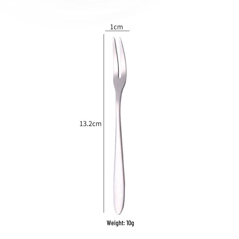 ZISIZ Dessert- & Obstgabeln aus Edelstahl