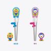 Edison Pororo Stainless Steel Stage 1 Learning Chopsticks for Kids (Right Hand)