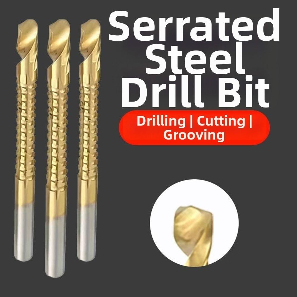 6/7Pcs Anti Rust Drilling Tool 4-12mm 4-20mm 4-32mm Quick Change Bits Set Iron Drilling