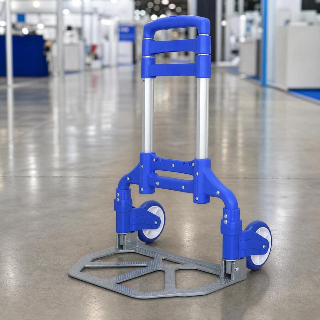 Aluminum Folding Hand Truck Portable Handle Utility Cart for Shopping
