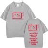 Rapper Bad Bunny Tour 2026 Print T Shirt Men Women Hip Hop Oversized Tshirts Summer Cotton Loose Casual Tshirt Streetwear Tops