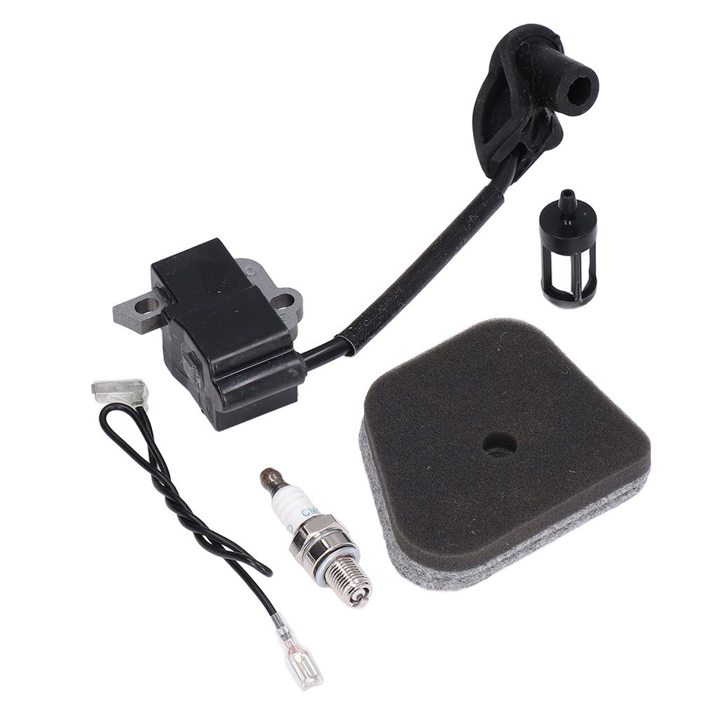 Ignition Coil Module Sponge Spark Plug Oil Filter Suitable for Stihl FS90R FS100R Trimmer High