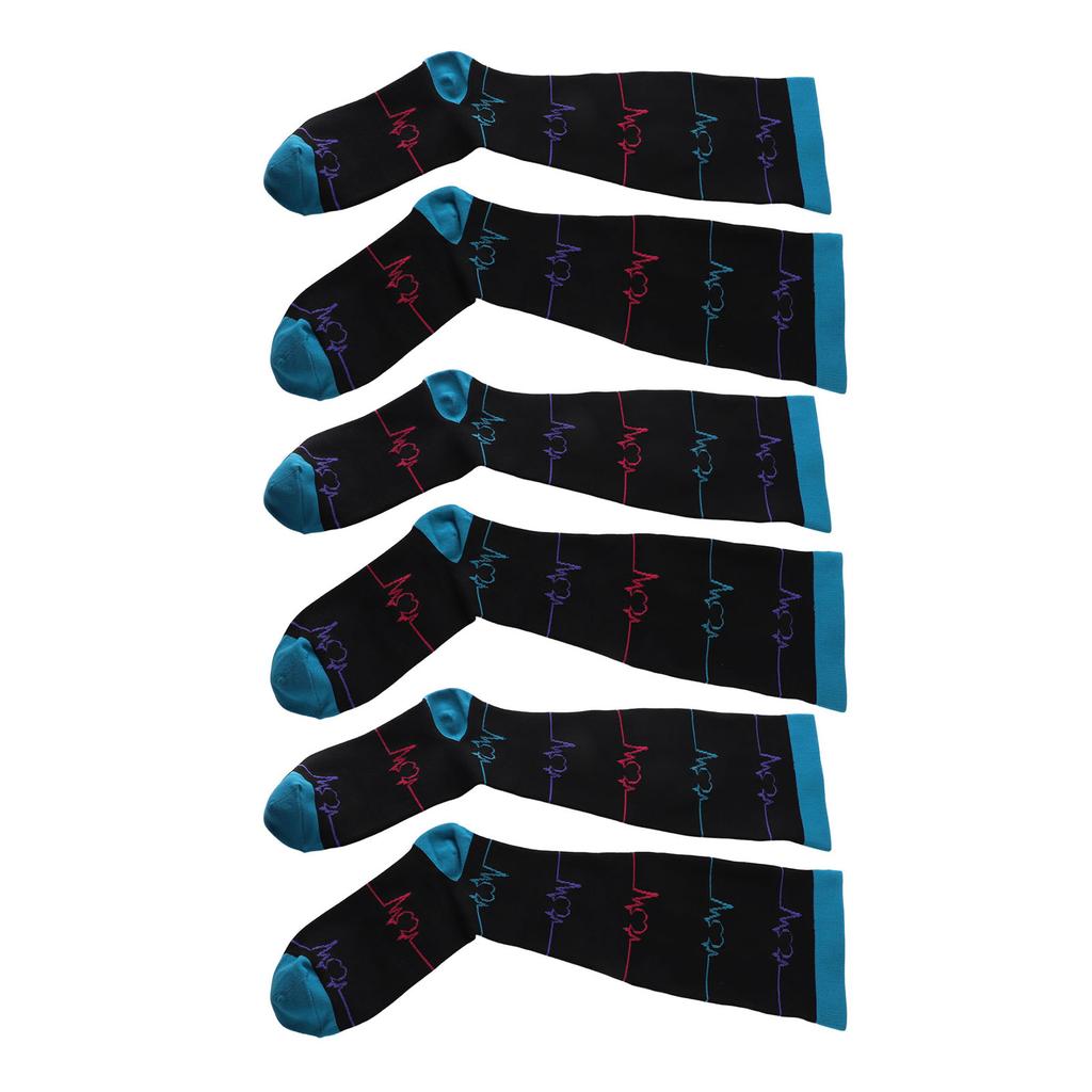 Kompressionsstrümpfe in Übergröße für Damen und Herren, breite Wade, extra kniehoch, Unterstützung für die Durchblutung, 3 Paar 