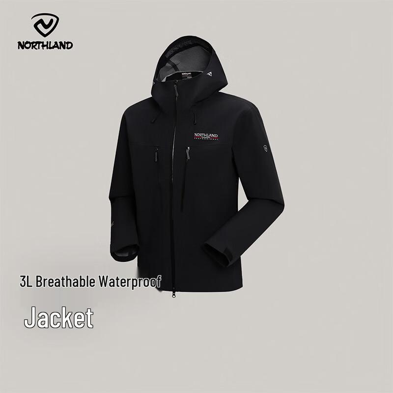 NORTHLAND 3L Outdoor All-Weather Hooded Jacket 180/96A