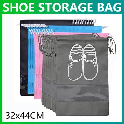 1/3/5 Stück wasserdichte Schuhtasche für Reisen, tragbare Schuh-Aufbewahrungstasche, Organizer, Vlies-Tragetasche, Kordelzug, Schuh-Organizer, Reise-Organizer, staubdicht