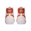 Nike Blazer Mid 77 Essential Różowy Metaliczny Miedziany Damskie Sneakersy Jasno-Miękko-Różowy Biały DQ7574-600