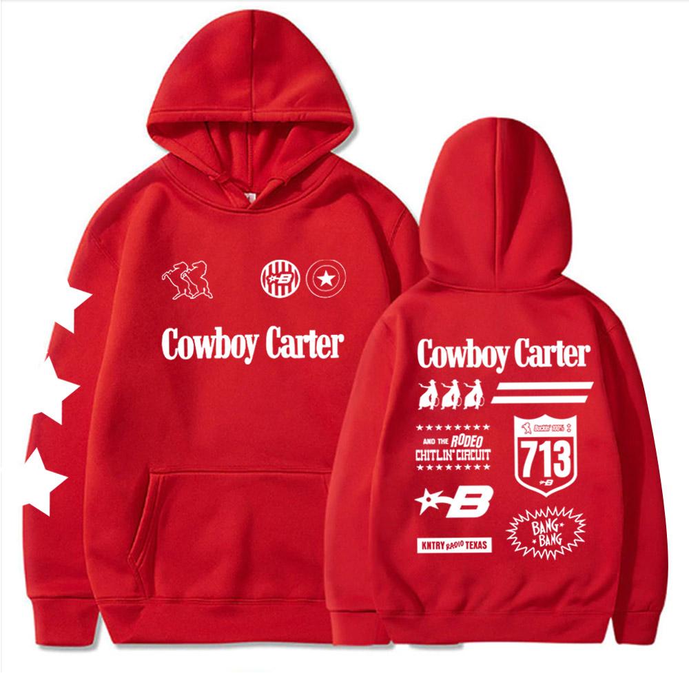 Beyoncé Cowboy Carter Hoodie Beyoncé Merch Geschenk für Beyoncé Fan Unisex Harajuku Sweatshirts