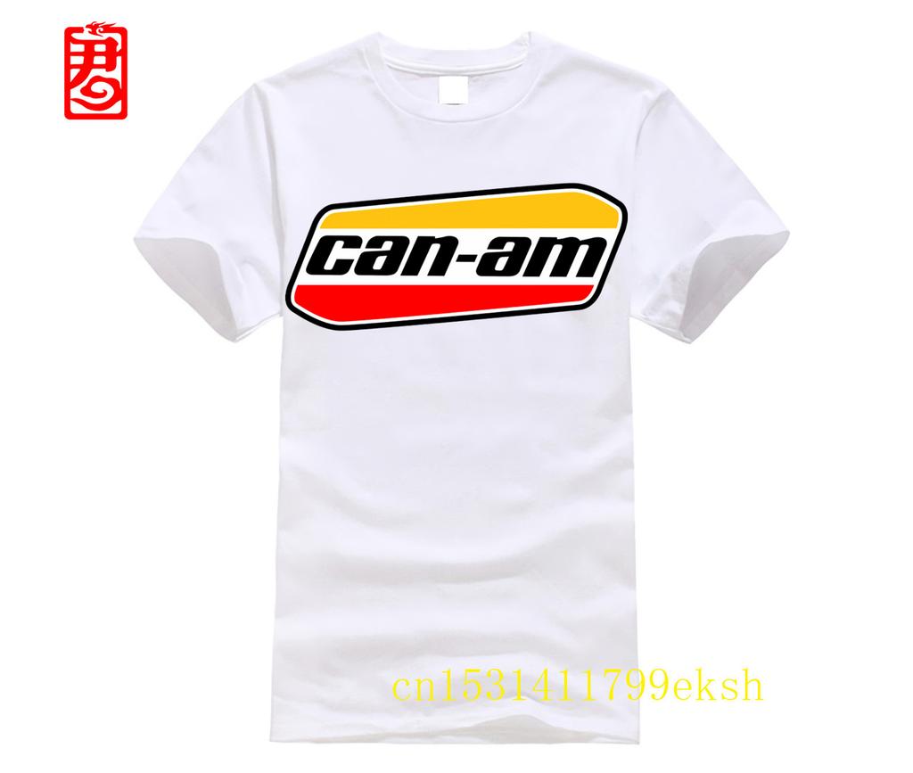 Can Am Black T Shirt Men Men Cotton Bodybuilding Tshirt High Quality Students Mens T Shirt Brp Tee